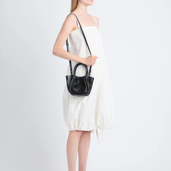Proenza Schouler Extra Small Ruched Tote in Perforated Leather - Picture 2 of 4